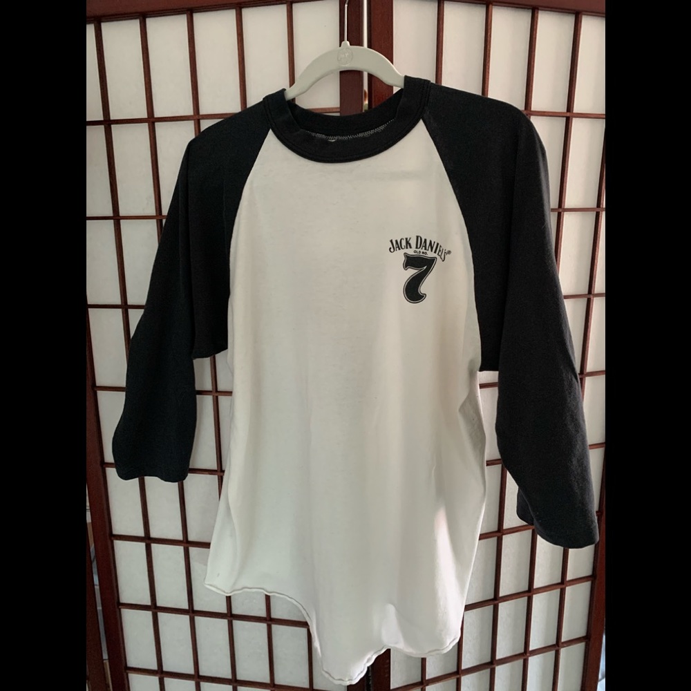 Classic 90’s Jack Daniel’s 7 baseball t shirt🥃